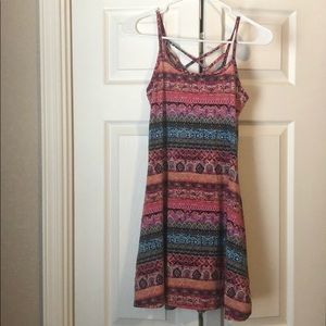 Multi colored XHILARATION dress from Target XS